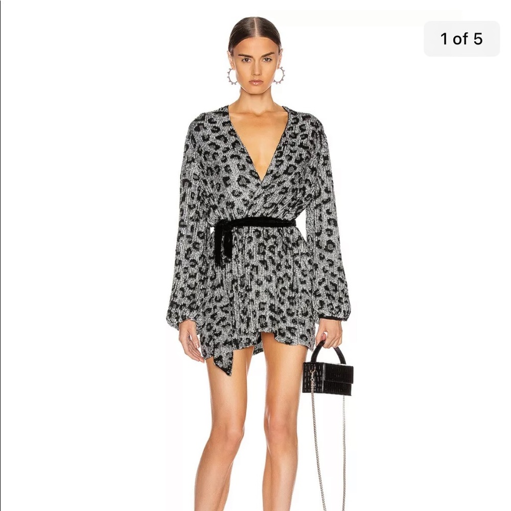 Retrofete Gabrielle wrap dress NWT small